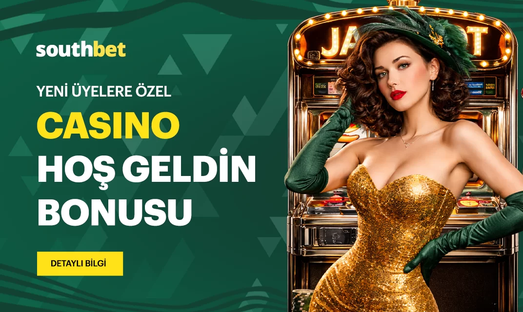 SouthBet casino slot hoş geldin